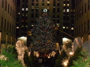 Rockeller Plaza Christmas Tree