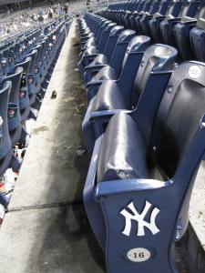 Empty Yankee Stadium Seats
